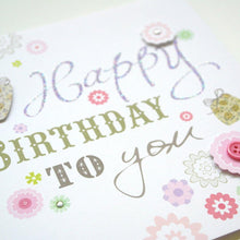 Load image into Gallery viewer, Happy Birthday Card - SimplySili Labels
