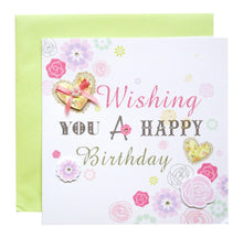 Load image into Gallery viewer, Wishing Birthday Card - SimplySili Labels

