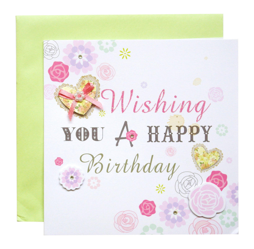 Wishing Birthday Card - SimplySili Labels